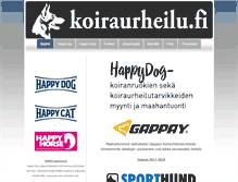 Tablet Screenshot of koiraurheilu.fi